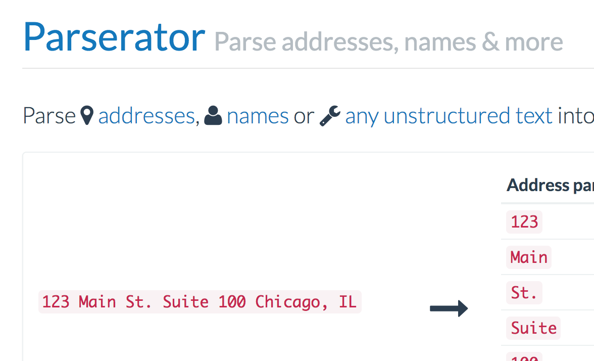 Parserator